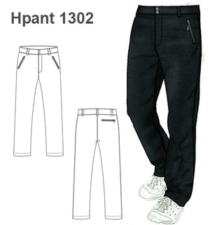 MOLDE PANTALÓN SOFTSHELL HOMBRE 1302