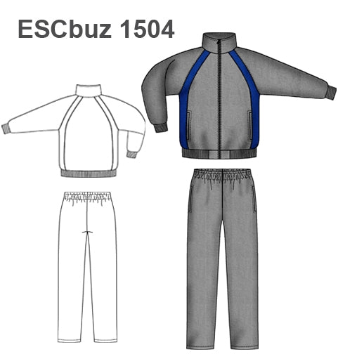 MOLDE SUDADERA / BUZO ESCOLAR 1504
