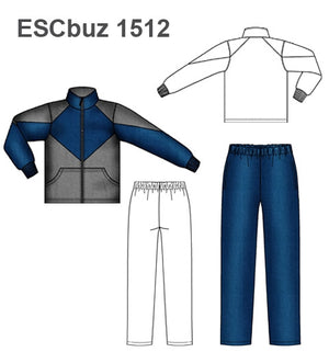 MOLDE SUDADERA / BUZO ESCOLAR 1512