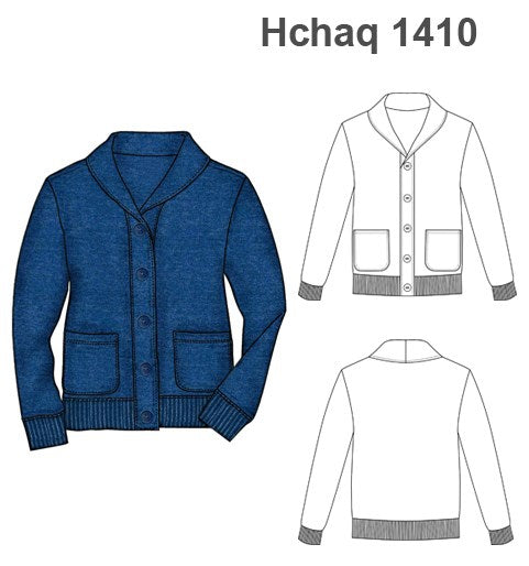 MOLDE CHAQUETA SMOKING HOMBRE 1410