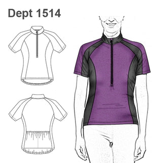 MOLDE DEPORTE CAMISETA MUJER 1514