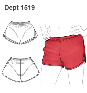 MOLDE DEPORTE SHORT MUJER 1519