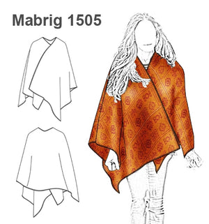 MOLDE ABRIGO CAPA MUJER 1505