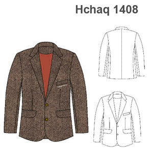 MOLDE CHAQUETA AMBO HOMBRE 1408
