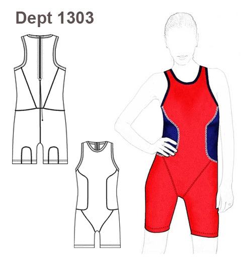 MOLDE DEPORTE ENTERITO UNISEX 1303