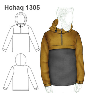 MOLDE CHAQUETA SOFTSHELL HOMBRE 1305