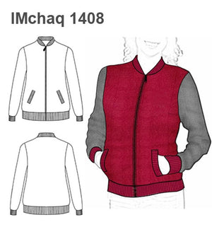 MOLDE CHAQUETA POLAR NIÑA 1408