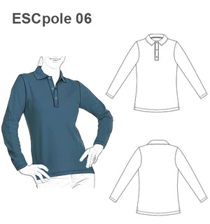 MOLDE POLERA POLO ESCOLAR 0906