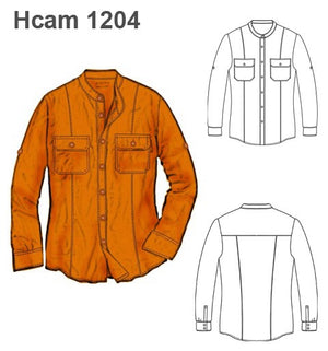 MOLDE CAMISA MAO HOMBRE 1204