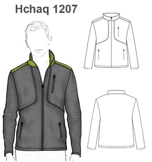 MOLDE CHAQUETA SOFTSHELL HOMBRE 1207