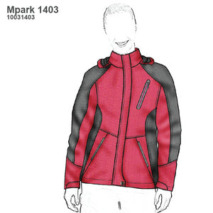 MOLDE PARKA CORTES MUJER 1403