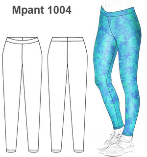 MOLDE PANTALON CALZA MUJER 1004