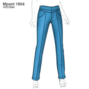 MOLDE PANTALON AL TOBILLO MUJER 1804