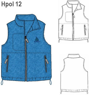 MOLDE POLERON CHALECO HOMBRE 0912