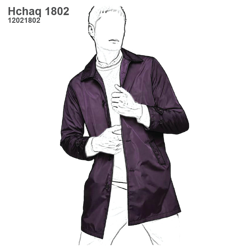 MOLDE CHAQUETA TRENCH HOMBRE 1802