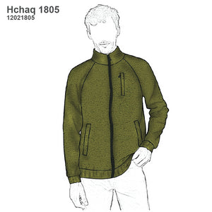 MOLDE CHAQUETA POLAR HOMBRE 1805