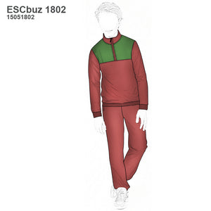 MOLDE SUDADERA / BUZO ESCOLAR 1802