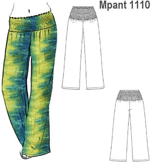 MOLDE PANTALON PIERNA ANCHA MUJER 1110