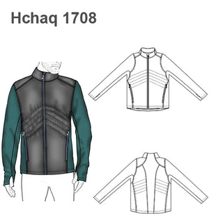 MOLDE CHAQUETA SOFTSHELL HOMBRE 1708