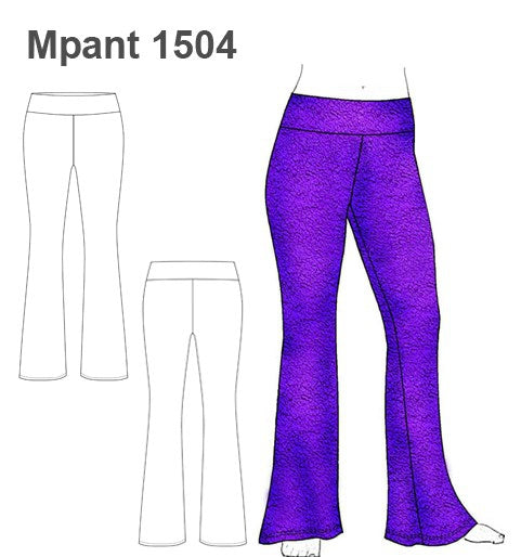 MOLDE PANTALON CALZA MUJER 1504
