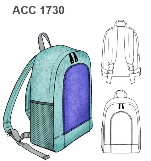 MOLDE MOCHILA BASICA 1730