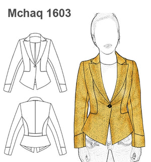 MOLDE BLAZER MUJER 1603