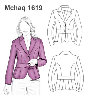 MOLDE BLAZER MUJER 1619