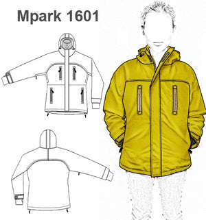 MOLDE PARKA SPORT MUJER 1601