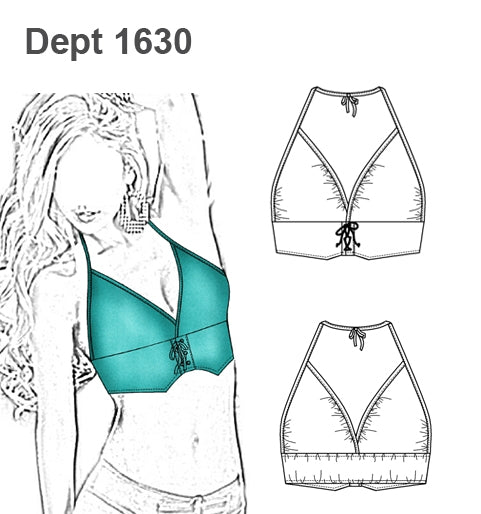 MOLDE DEPORTE PETO SUJETADOR 1630