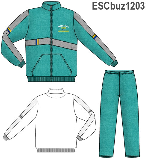 MOLDE SUDADERA / BUZO ESCOLAR 1203