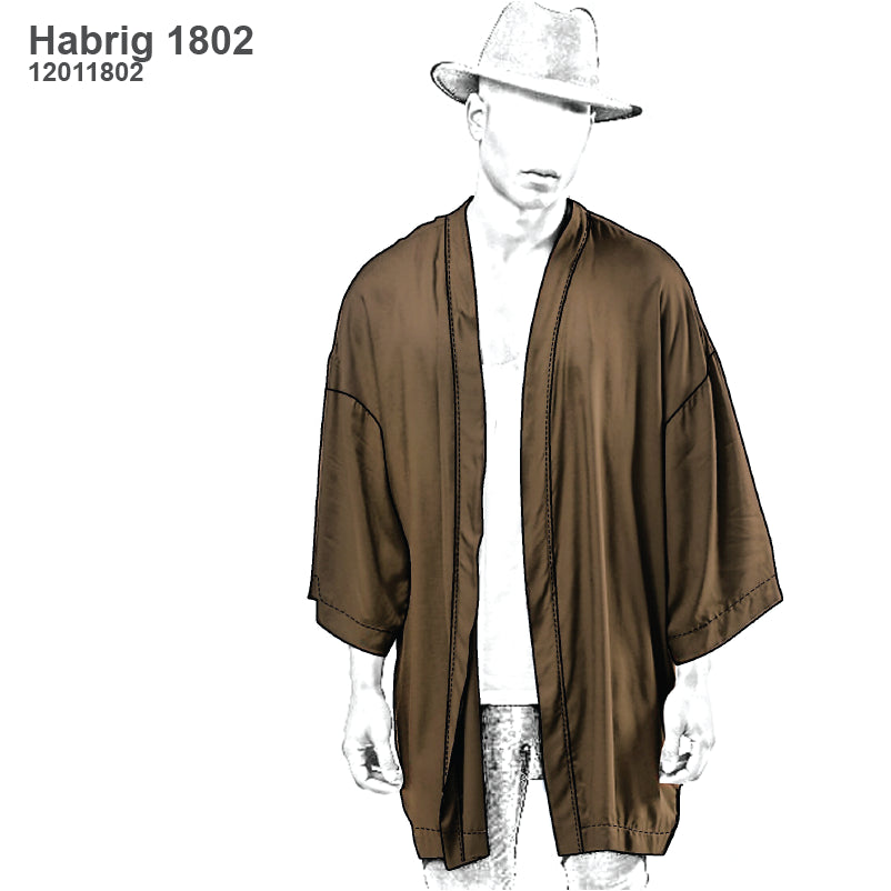 MOLDE ABRIGO KIMONO HOMBRE 1802