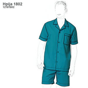 MOLDE PIJAMA CORTO HOMBRE 1802