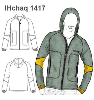 MOLDE CHAQUETA POLAR NIÑO 1417