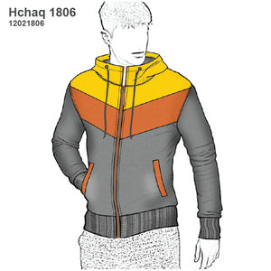 MOLDE CHAQUETA POLAR HOMBRE 1806