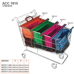 MOLDE ECOBAGS PARA CARROS ACC 1810