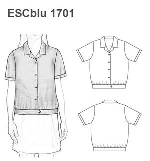 MOLDE BLUSA ESCOLAR 1701