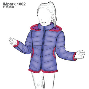 MOLDE PARKA CORTA NIÑA 1802