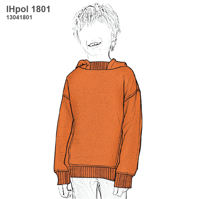 MOLDE POLERON BASICO NIÑO 1801