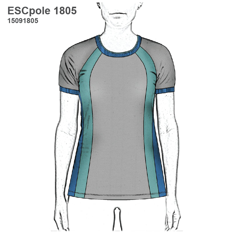 MOLDE POLERA DEPORTE ESCOLAR 1805