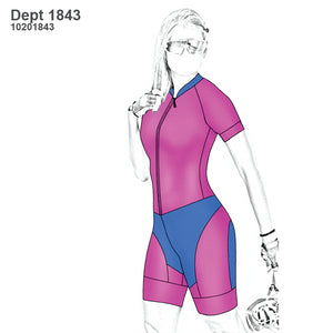 MOLDE DEPORTE CATSUIT MUJER 1843