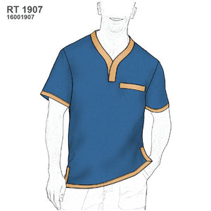 MOLDE CAMISA TRABAJO HOMBRE RT 1907