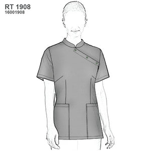 MOLDE CHAQUETA TRABAJO MUJER 1908