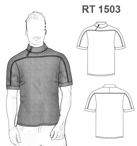 MOLDE POLERA TRABAJO  RT 1503