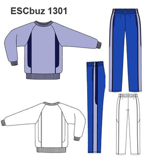 MOLDE SUDADERA / BUZO ESCOLAR 1301