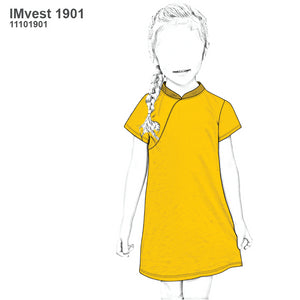 MOLDE VESTIDO QUIPAO NIÑA 1901