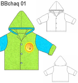MOLDE CHAQUETA POLAR BEBE 0901