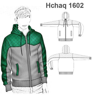MOLDE CHAQUETA POLAR HOMBRE 1602