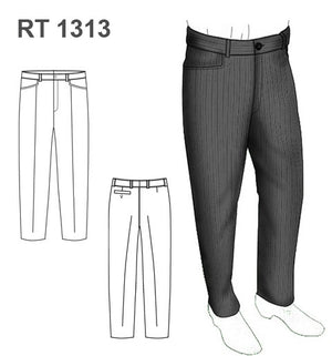 MOLDE PANTALON HUASO RT 1313