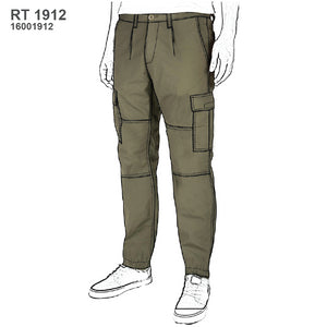 MOLDE PANTALON CARGO TRABAJO RT 1912