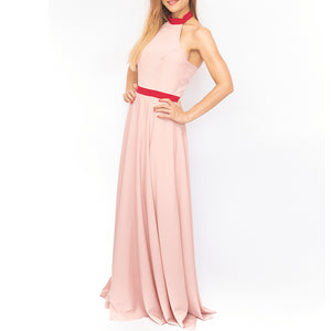 MOLDE VESTIDO FIESTA HALTER MUJER 1837